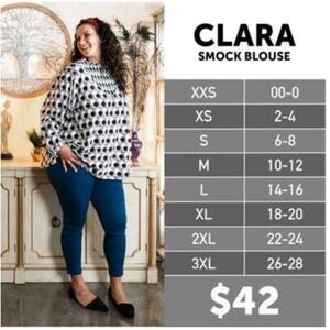 #363 LULAROE- Smocked Blouses - Various Colors/Sizes